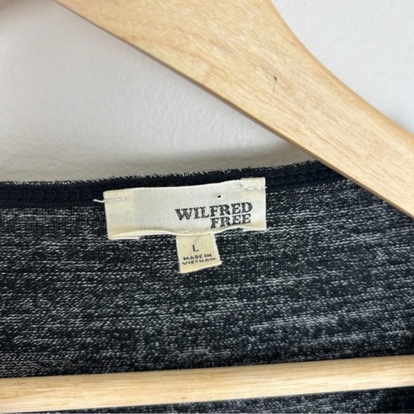 Wilfred Free Aritzia Katsia grey wrap top - Picture 5 of 5
